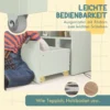 Kinder boekenkast kinderkast met lade, 3 opbergvakken en 2 open vakken, opbergrek voor kinderkamer, speelkamer, lichtgroen, 60 x 29,9 x 90 cm 7