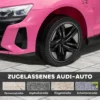 Kinder elektrische auto 12v kinderwagen met 2,4 ghz afstandsbediening, 2 motor, kinderrijtuig met 4 geveerde wielen, claxon, koplampen, muziek, zacht start, hulpwiel, voor 3 5 jaar, roze 9