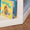 Kinderhoekrek met 3 opbergdozen kinderkamer speelgoedopslag voor kinderen van 3 12 jaar wit 57,4 x 57,4 x 94 cm 10