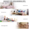 Kinderhoekrek met 3 opbergdozen kinderkamer speelgoedopslag voor kinderen van 3 12 jaar wit 57,4 x 57,4 x 94 cm 7