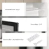 Mini diepvriezer 35 l vriesdoos elektrisch vrijstaand 45 w mini diepvrieskist minikoelkast 14 tot 24℃ 5 traps temperatuurregeling 47 x 44,2 x 48,8 cm zwart 8