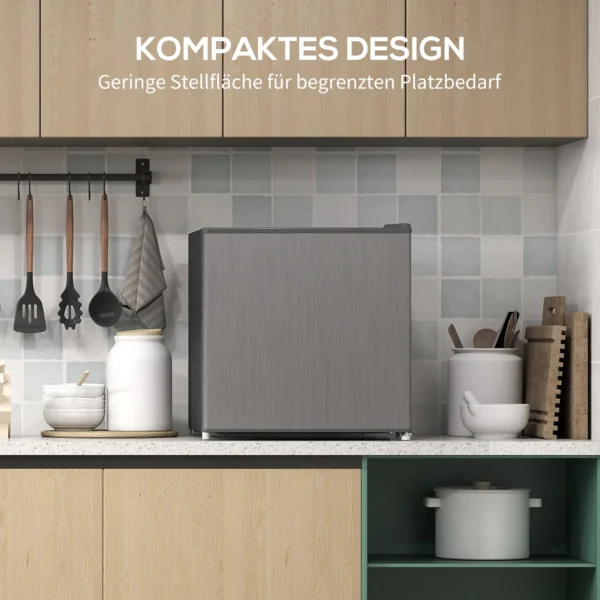 Mini vriezer 35 l elektrische vriesbox vrijstaand 161 w mini diepvriezer minikoelkast 14 tot 24℃ 5 traps temperatuurregeling 47 x 44,2 x 48,8 cm grijs 6