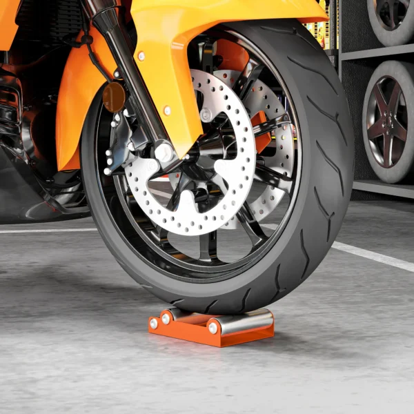 Motorfiets reinigingsstandaard rolstandaard wiel draaihulp achterband schoonmaakhulp kettingverzorging voor bandenreiniging & ketting smering groller fiets 2