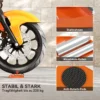 Motorfiets reinigingsstandaard rolstandaard wiel draaihulp achterband schoonmaakhulp kettingverzorging voor bandenreiniging & ketting smering groller fiets 6
