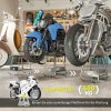 Motorfiets standaard, universele motorfiets houder tot 500kg belastbaar, motorfietsstandaard motorfietsheffer motorfietsheftafel, motorfiets motocross hefplatform heffer montageblok 5