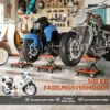 Motorfietsheffer 500 kg belastbaar motorfietsheftafel 135 390 mm hoogteverstelbaar montageblok fietsreparatie schaarheffer in garage & buitenruimtes 6