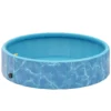 Opvouwbaar hondenzwembad met fontein en waterkussendesign Ø120 x 30 cm antislip hondenbadkuip zwembad zwembad voor honden en katten 1