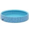 Opvouwbaar hondenzwembad met fontein en waterkussendesign Ø160 x 30 cm antislip hondenbadkuip zwembad zwembad voor honden en katten 1