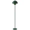 Staande lamp woonkamer staande lamp met ronde kap, reflecterend licht, voetschakelaar, staande lamp met stalen standaard, e27 fitting voor slaapkamer, kantoor groen 1