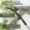 Telescopische takkenschaar 1,5 2,6m met vergrendelingsmechanisme, telescopische handgreep, anti aanbaklaag mes, lichtgewicht fruitplukschaar boomzaag voor verse takken en twijgen 6
