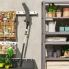 Telescopische takkenschaar 1,5 2,6m met vergrendelingsmechanisme, telescopische handgreep, anti aanbaklaag mes, lichtgewicht fruitplukschaar boomzaag voor verse takken en twijgen 9