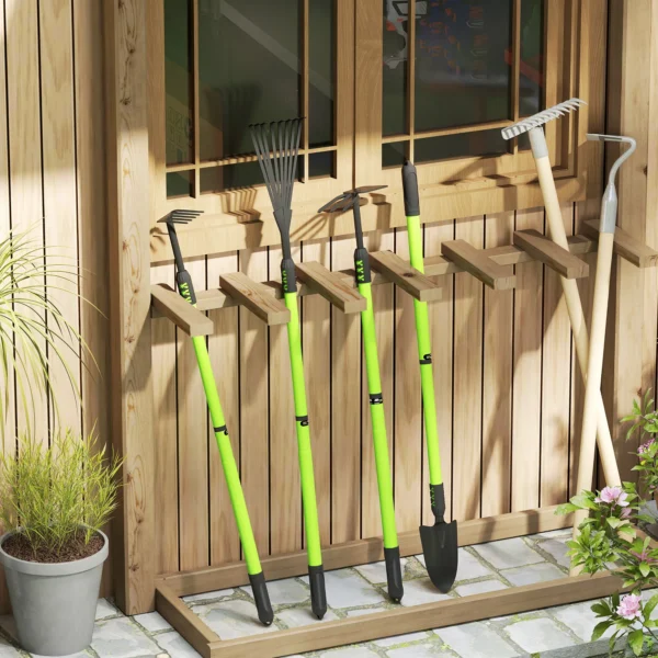 Tuinwerktuigset 4 stuks tuin gereedschapset met schop, tuinhak, tuinhark, bladhark, ideaal cadeau voor mannen en vrouwen 2