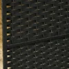 6 delige kamerscherm, opvouwbare privacy scherm, privacy wand voor woonkamer, slaapkamer, thuiskantoor, zwart 9