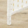 6 delige kamerverdeler, opvouwbare privacy scherm, privacy wand voor woonkamer, slaapkamer, thuiskantoor, wit 10