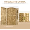 8 delige kamerverdeler, opvouwbare privacy scherm, privacy wand voor woonkamer, slaapkamer, thuiswerkplek, natuur 7