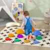 Aiyaplay balans stapstenen, set van 11, stapelbaar & lichtgewicht, antislip, voor binnen/buiten 2