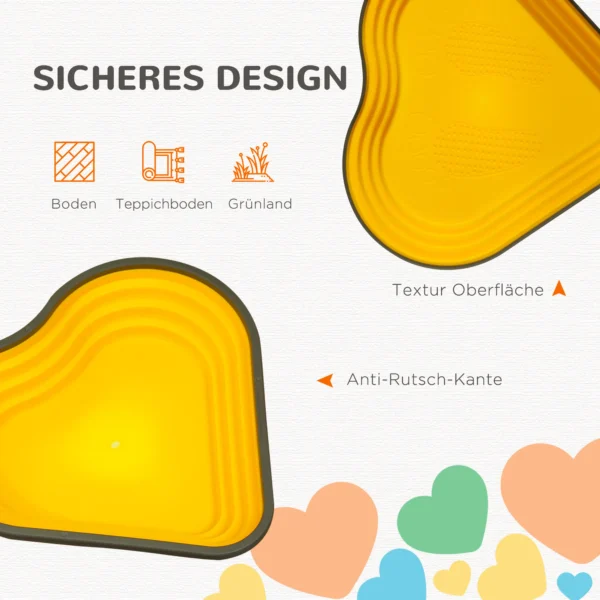 Aiyaplay balans stapstenen, set van 11, stapelbaar & lichtgewicht, antislip, voor binnen/buiten 7