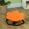 Aiyaplay sensorische kinderstoel, draaistoel voor autisme, sensorische balanstraining zitplaats kunststof oranje 10