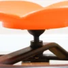 Aiyaplay sensorische kinderstoel, draaistoel voor autisme, sensorische balanstraining zitplaats kunststof oranje 9
