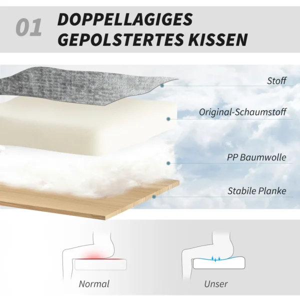 Armloze gestoffeerde stoel, draaibare gestoffeerde bureaustoel met zachte stoffen bekleding, in hoogte verstelbaar, stalen poten, grijs 5