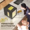 Droogautomaat, 850 w, temperatuurregelaar 40 70°c, 48 uur timer, 12 inlegvellen roestvrij staal zwart 8
