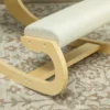 Ergonomische, schommelende knie kruk voor thuiskantoor, ter verbetering van de lichaamshouding, crème 10