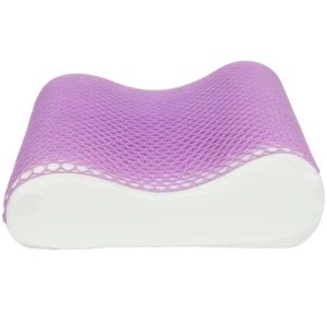 Geheugenschuim kussen hoofdkussen, neksteunkussen met afneembare hoes, 2 hoogte ergonomisch, 2s snel reagerend 1