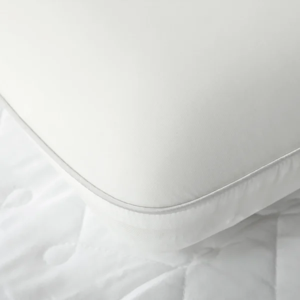 Geheugenschuim kussen hoofdkussen, neksteunkussen met afneembare hoes ergonomisch 60 x 40 cm, crèmewit 10