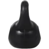 Kettlebell kogelhalter 10 kg gewicht halter gevuld met zand voor beginners zwart 10