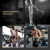 Kettlebell kogelhalter 12 kg gewicht halter gevuld met zand voor beginners zwart 5