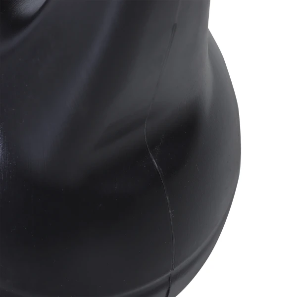 Kettlebell kogelhalter 8 kg gewicht halter gevuld met zand voor beginners zwart 10