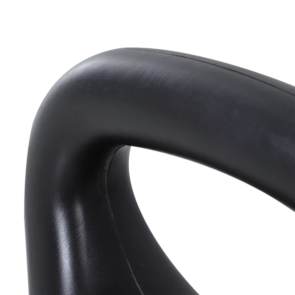 Kettlebell kogelhalter 8 kg gewicht halter gevuld met zand voor beginners zwart 9