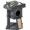 Krabpaal met jute krabmat, ligplatform, speelbal, kattenhuis, beige, 40 x 40 x 57 cm 10