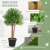 Kunstmatige buxusboom 90cm kunstplant, plastic kunstmatige planten in pot voor woonkamer 5