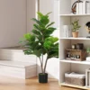 Kunstmatige vioolvijgenboom 110cm kunstplant, plastic kunstmatige planten in pot, decoratie cadeau 10