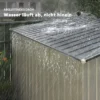 Metalen gereedschapshuis 2,81m² 154x206,5x181 cm gereedschapsschuur met lessenaarsdak fundament 8