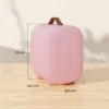 Mini koelkast beauty koelkast, 4 l capaciteit, 20,3 x 26,3 x 28 cm, roze 4