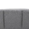 Relaxstoel ligstoel stoel, ligfunctie, logeerbed, 65 cm x 69 cm x 80 cm, grijs 9
