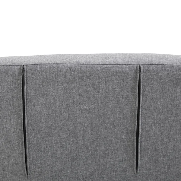 Relaxstoel ligstoel stoel, ligfunctie, logeerbed, 65 cm x 69 cm x 80 cm, grijs 9