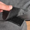 Slaapstoel, gestoffeerde stoel met bedfunctie, 5 voudig verstelbaar, donkergrijs 10