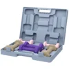 Sportnow halterset, 6 delige set halters met gewichten, korte halterset van staal, 1kg, 2kg, 3kg 1