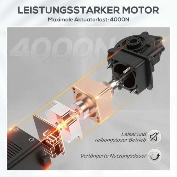 Sta op stoel, elektrische ligstoel met massagefunctie, gestoffeerde stoel met sta op functie, metaal, stof, grijs 6