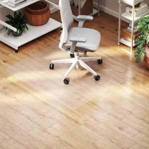 Vloerbeschermingsmat, antislip, 1,5 mm dik, 120x120cm, transparant 1