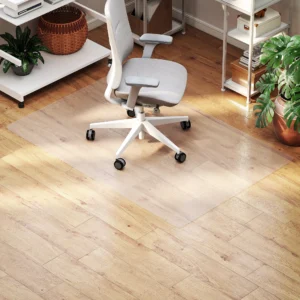 Vloerbeschermingsmat, antislip, 1,5mm dik, 100 x 150 cm, transparant 1