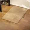 Vloerbeschermingsmat, antislip, 1,5mm dik, 100 x 150 cm, transparant 4