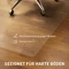 Vloerbeschermingsmat, antislip, 1,5mm dik, 100 x 150 cm, transparant 7