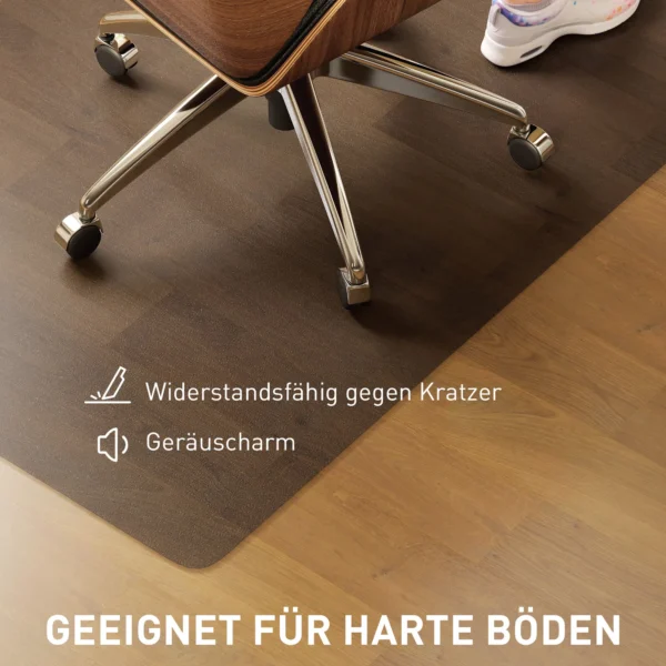 Vloerbeschermingsmat, antislip, 1,5mm dik, 90x120cm, transparant 7