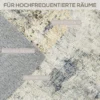 Woonkamertapijt, polyester, modern artistiek patroon, wasbaar, grijs 5