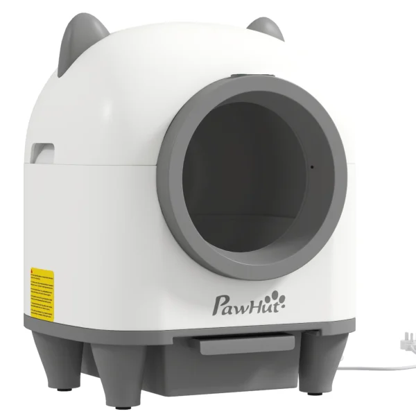 Zelfreinigende kattenbak met app besturing 80 l geurbestrijding voor meerdere katten 1