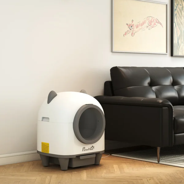 Zelfreinigende kattenbak met app besturing 80 l geurbestrijding voor meerdere katten 10